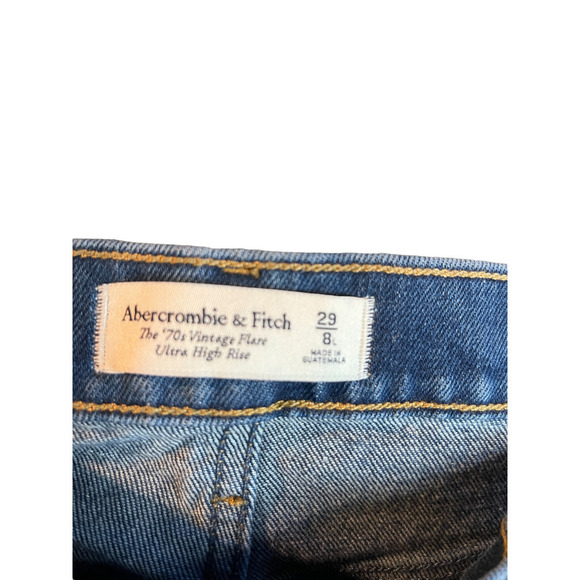Abercrombie & Fitch The 70s Vintage Flare Ultra High Rise - Picture 9 of 16